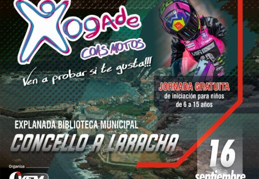 O venres ábrese a inscrición para participr en “Xogade coas motos” o 16 de setembro na Laracha